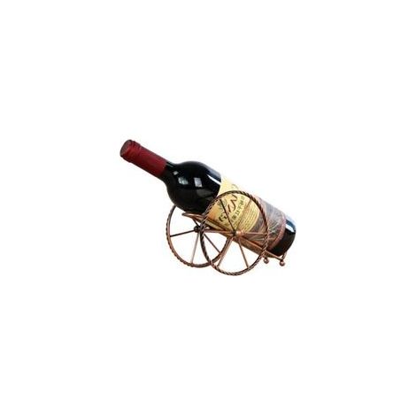 Porte-vin en métal, Bouteille de vin de Table d'affichage, Bouteille en métal Rack étagère de Rangement