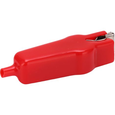 Lot de 10 pinces de batterie 20 A, grande ouverture, forte force de serrage, connecteurs pour câbles électriques, rouge