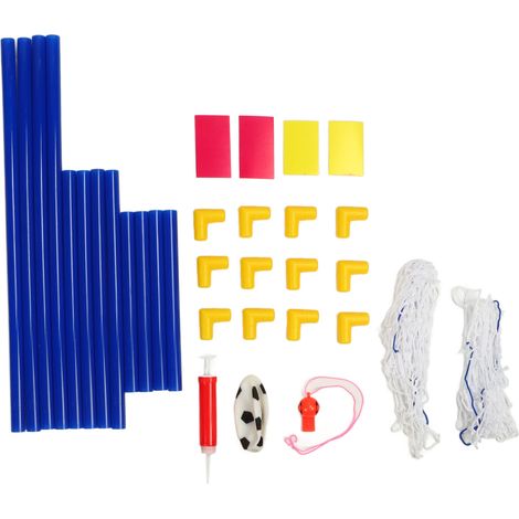 Filet de football double but pour enfants, jouets sportifs extérieurs, jeux de football intérieur/extérieur, cadeaux pour garçons et filles (1/5)