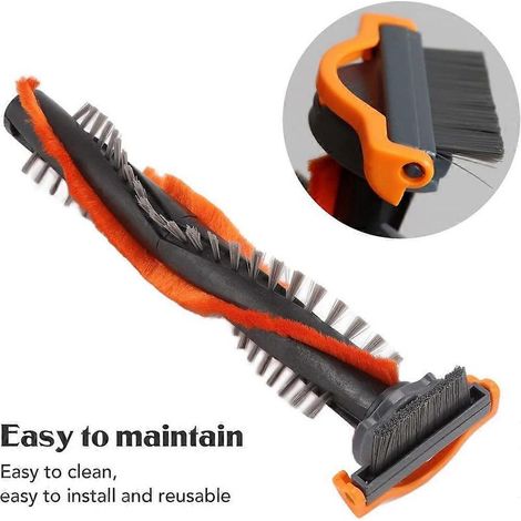 Set di 3 spazzole rotanti di ricambio per aspirapolvere Speedpro Max FC6822, FC6823, FC6827, FC6908, FC6906 e FC6904 (1/5)