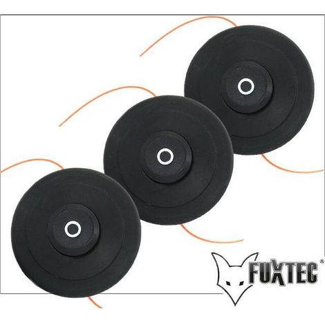 Set de 3 tête de coupe double fil PRO - - débroussailleuse - Set de 3 tête de coupe double fil PRO - - débroussailleuse (1/5)