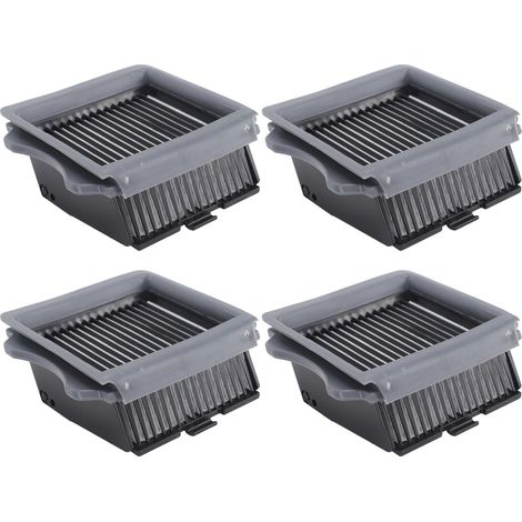 4-teiliges ABS-Staubsaugerfilterset, einfach zu installierendes Zubehör für iFloor 3 und Floor ONE S3 (1/5)