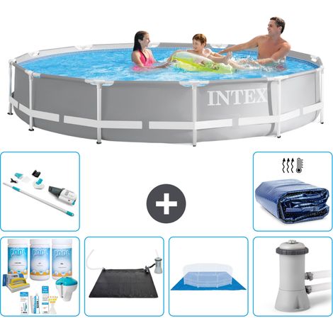 Intex Piscine Prism Frame Ronde - 366x76 cm - 7-pièces S20529 (1/5)