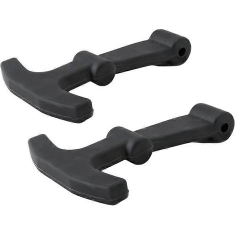 Lot de 2 verrous de couvercle de boîte isolante en silicone en forme de T. (1/5)