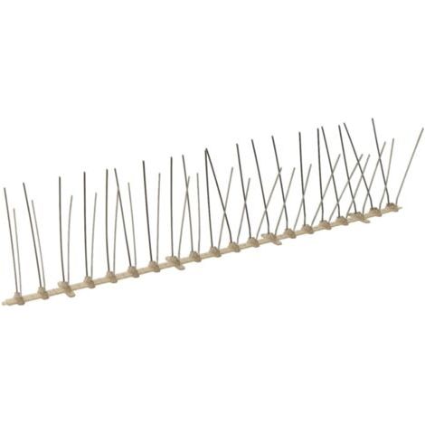 Set Antipiccionidi 20 pezzi, 10 m, 4 file, in plastica resistente (1/4)