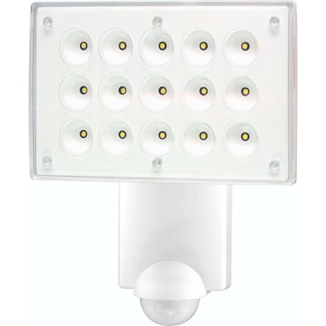ORBIS Zeitschalttechnik Leistungsstarke LED-Beleuchtung mit Bewegungsmelder OB135475 Faretto LED per esterno con rileva