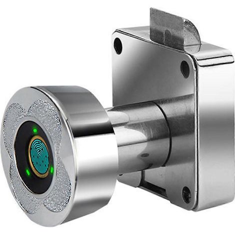 Serrure de tiroir à empreinte digitale, serrure biométrique Bluetooth intelligente pour armoire - 22 mm (1/4)