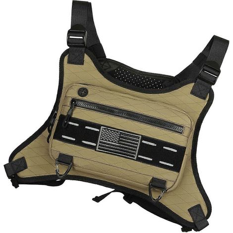 Gilet de course respirant et léger, avec sac de poitrine et système de réglage pour le sport