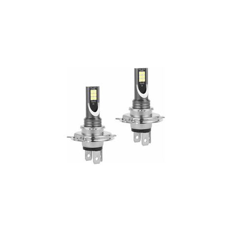 Set mit 2 H4-LED-Scheinwerfern, 50 W/14.000 lm/IP68 wasserdicht für Autos - AquaForge