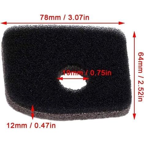 Kit de Filtre à air pour STIHL BG56 BG56C SH56C BG66 BG66C BG86 BG86CE BG86CEZ SH56 SH86 SH86C BR200 SR200 souffleurs de Feuilles Remplacer 4241 120 1800 CMR6H (1/3)