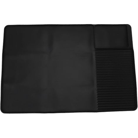 Silikon-Kaffeematte, Untersetzer für Kaffeemaschine, 60 x 40 cm, saugfähige Abtropfmatte für die Küche