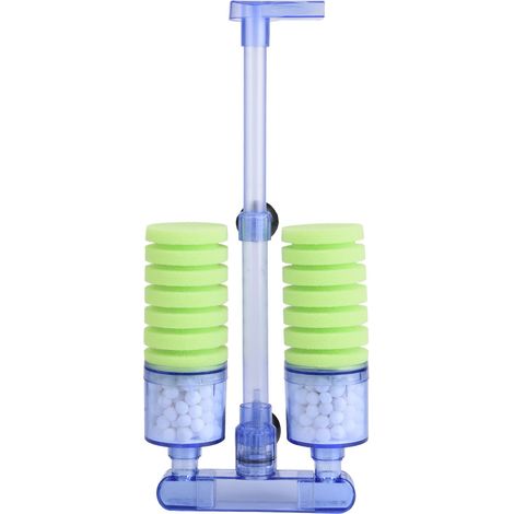 Filtre d'aquarium, pompe à air, éponge, pompe à oxygène biochimique pour mini-aquarium (XY-2882) (1/5)