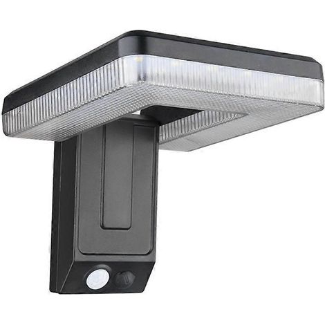 Lampe murale solaire LED pliable et étanche pour jardin, avec détection de présence, idéale pour décorer votre extérieur. (1/5)