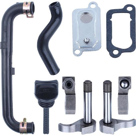 Kit plaque de valve de sortie d'huile, tube de ventilation culbuteur, pièce moteur pour HONDA GX25 GX25N Hht25S, 14730-Z0H-000, 14740-Z0H-000, 14431-Z0H-003, 14441-Z0H-003 (1/5)