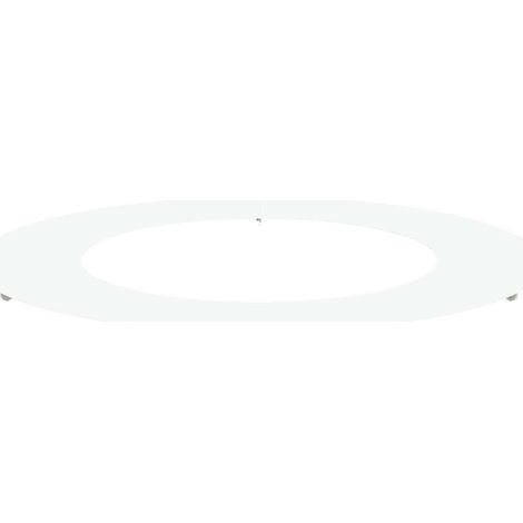 Maison Exclusive - geeignet für flachen Baumring Weiß Ø50 / 80 cm