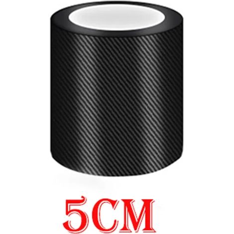 (3 m,5 cm) Film protecteur de carrosserie en fibre de carbone nano,à coller soi-même Bande de protection imperméable pour seuils de portières,rétroviseurs et autres surfaces anti-rayures (1/3)