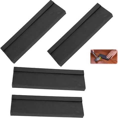 Set of 4 Universal Laminate Flooring Hitting Blocks with 3 Different Edges for Laying Laminate, Parquet or Cork (1/5)