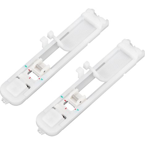 Pie de máquina de coser para ojales deslizantes, plástico resistente, compatible con Brother – Ideal para confección en el hogar (1/5)