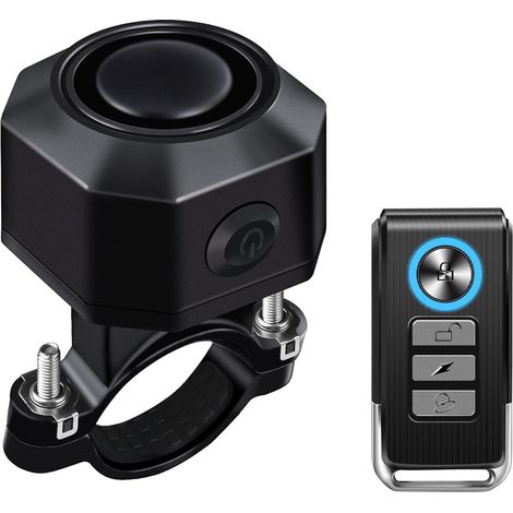 Kabelloser USB-C-Diebstahlalarm für Fahrräder, Antivibration, Motorrad-/Roller-Tracker, Fernbedienung inklusive. (1/5)