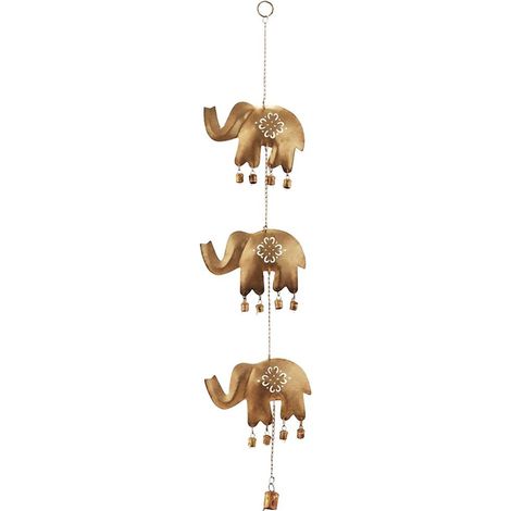 Mobile clochettes 3 Éléphants (1/2)