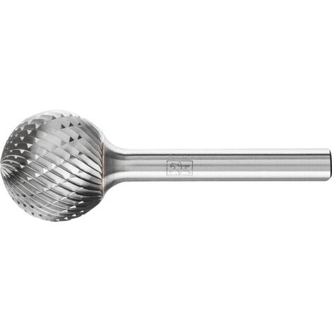 PFERD TOOLS Hartmetall Frässtift Kugel KUD Ø 20x18 mm Schaft-Ø 6 mm Z3P universal mittel kreuzverzahnt (1/5)
