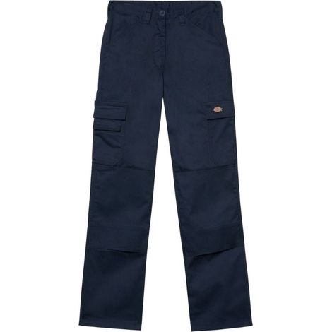 Pantaloni da lavoro multitasche EVERYDAY FLEX da donna di Dickies Blu navy 40 (1/5)