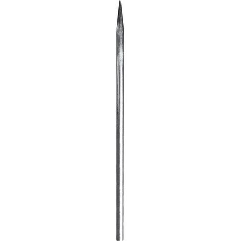 Barreau appointé - Hauteur 1800mm Diamètre 14mm - Fer forgé - À souder - DECO FER FORGE