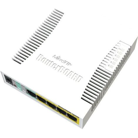 MikroTik  Cloud Router Switch  RB260GSP  1000 Mbit/s  5 Ethernet-LAN-Anschlüsse (RJ-45)  12 Monate (1/4)