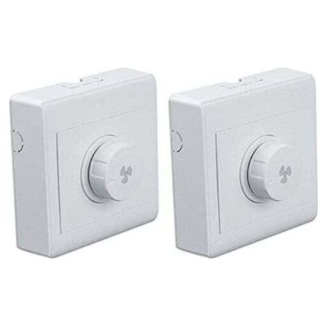 Green Mobility-Lot de 2 variateurs de vitesse pour ventilateur de plafond 300 W, 220 V, 10 A, panneau de commande (1/4)