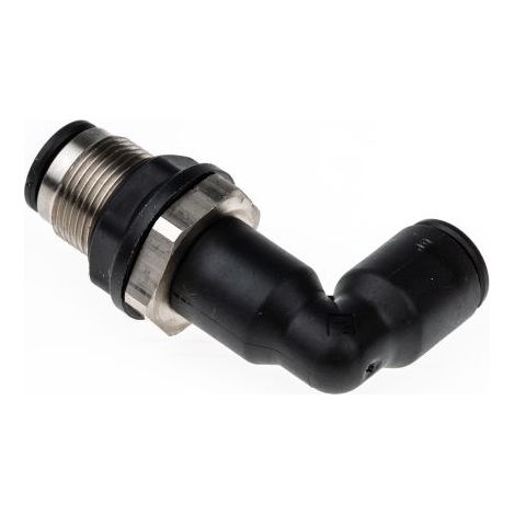 Adaptateur de traversée de cloison Legris LF3000 vers Enfichable, 8 mm Enfichable, 8 mm ( Prix pour Paquet de 5 )