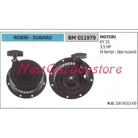 Anlassen SUBARU Rasenmähermotor Rasenmäher EY 15 3,5 PS 011979