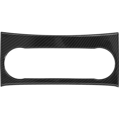 Panneau de cadre de commutateur de climatisation pour console centrale, fibre de carbone, remplacement pour Mercedes Benz Classe C W204 2011-2015 (1/5)