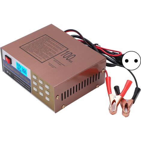 Chargeur de batterie intelligent 220 W pour voitures et motos 12 V et 24 V, MF-2C, AC250 V, prise UE (1/5)