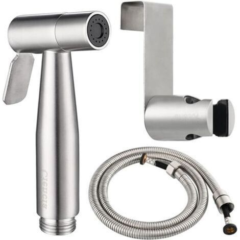 Bidet Hand Shower for Toilet Sprayer Premium Stainless Steel Bottle Opener Shattaf Bidet Complete Set for WC (ws024s) (1/5)