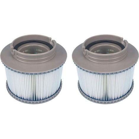 Pack de 2 filtres de Rechange pour MSPA FD2089, Pompe à Cartouche filtrante pour MSPA Tous Les spas actuels (1/5)