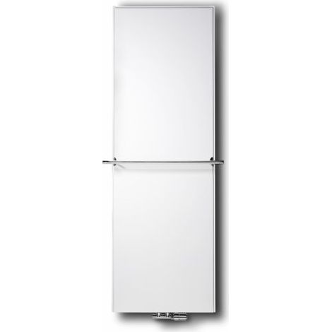 Vasco Flatline Radiateur panneaux 160x40cm 1047W acier Blanc à relief (1/5)