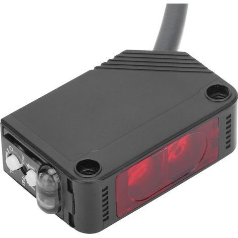BERM – interrupteur photoélectrique infrarouge, capteurs à faisceau traversant carrés avec câble DC 1224V (E3Z-D82)