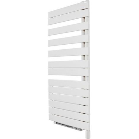 Acova – Sèche-serviette eau chaude asymétrique à droite 1594W – Acier blanc – Fixation murale – FR118055IFS (1/6)