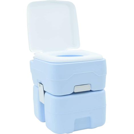 Toilette de Camping Bleu 41.5 x 36.5 x 42 cm CFW866009 (1/5)