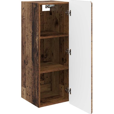 Armadietto a muro  Mobiletto a muro Legno antico 33 x 34,5 x 94 cm DAS736007 (1/5)