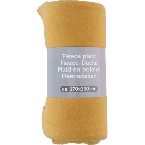 Couverture polaire 170x130 cm (orange) (1/4)