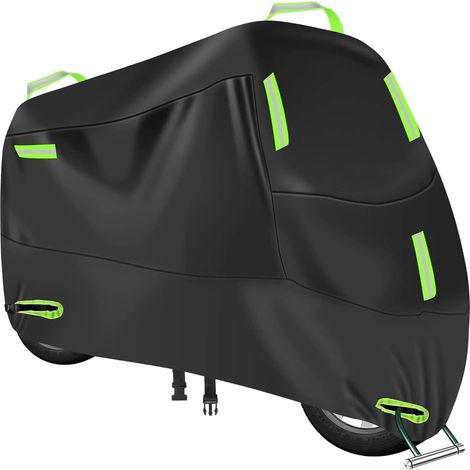 Housse Moto pour Triumph Street Triple 765 RS 2023, Oxford Tissu Moto Bâche Exterieur Protection Résistant Aux UV Bâche Protection,A