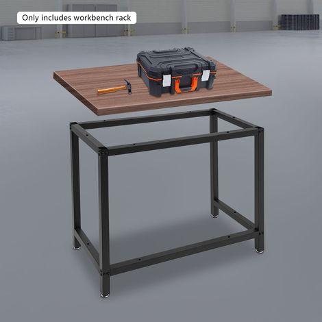Châssis fixe établi 80cm – Construction stable tubes carrés 40x40mm – Capacité de charge 100kg (1/5)