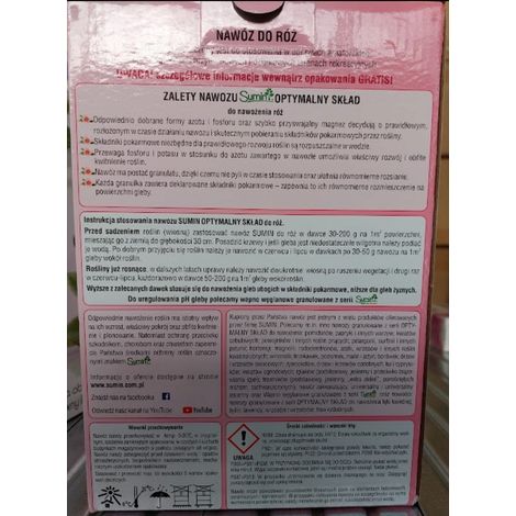 SUMIN ENGRAIS POUR ROSES granulés multi-composants 1000 g (1/5)