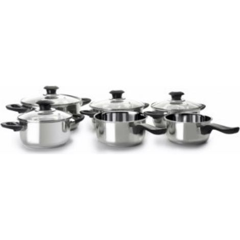 BATERIA COC OPTIMA A/INOX IBILI 6 PZ (1/2)