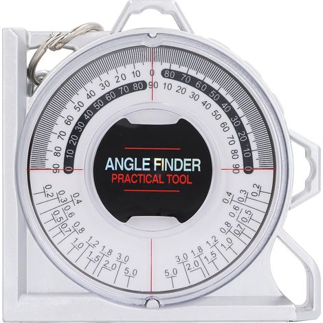 Inclinomètre, instrument de mesure d'angle multifonctionnel, petit niveau et inclinomètre de haute précision (1/5)