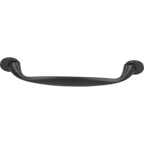 Poignées de meubles en alliage de zinc, noires, décoratives, pour tiroirs, équipements de cuisine, pour chambre, salle de bain, salon (1/5)