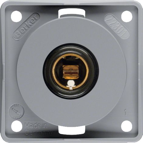Berker Steckdose 12 V INTEGRO schwarz
