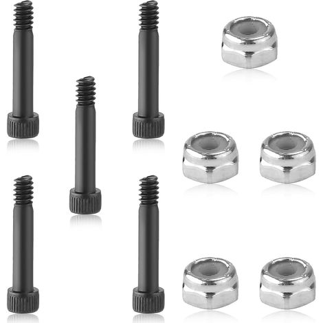Kit écrou et boulon pour arbre moteur d'augure de gril à pellets pour Traeger, Pit Boss, Z-Grills, Rec Tec et la plupart des grils à pellets AC, pièces de rechange pour moteur d'augure de gril Traeger (1/5)