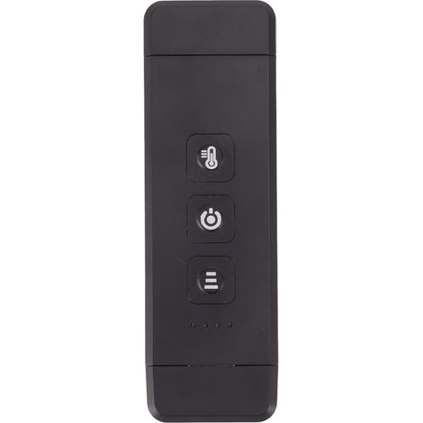 Lampe de lecture à clipser, polyvalente, ultra fine, Mini, 3 niveaux de luminosité, rechargeable par USB, lecture noire